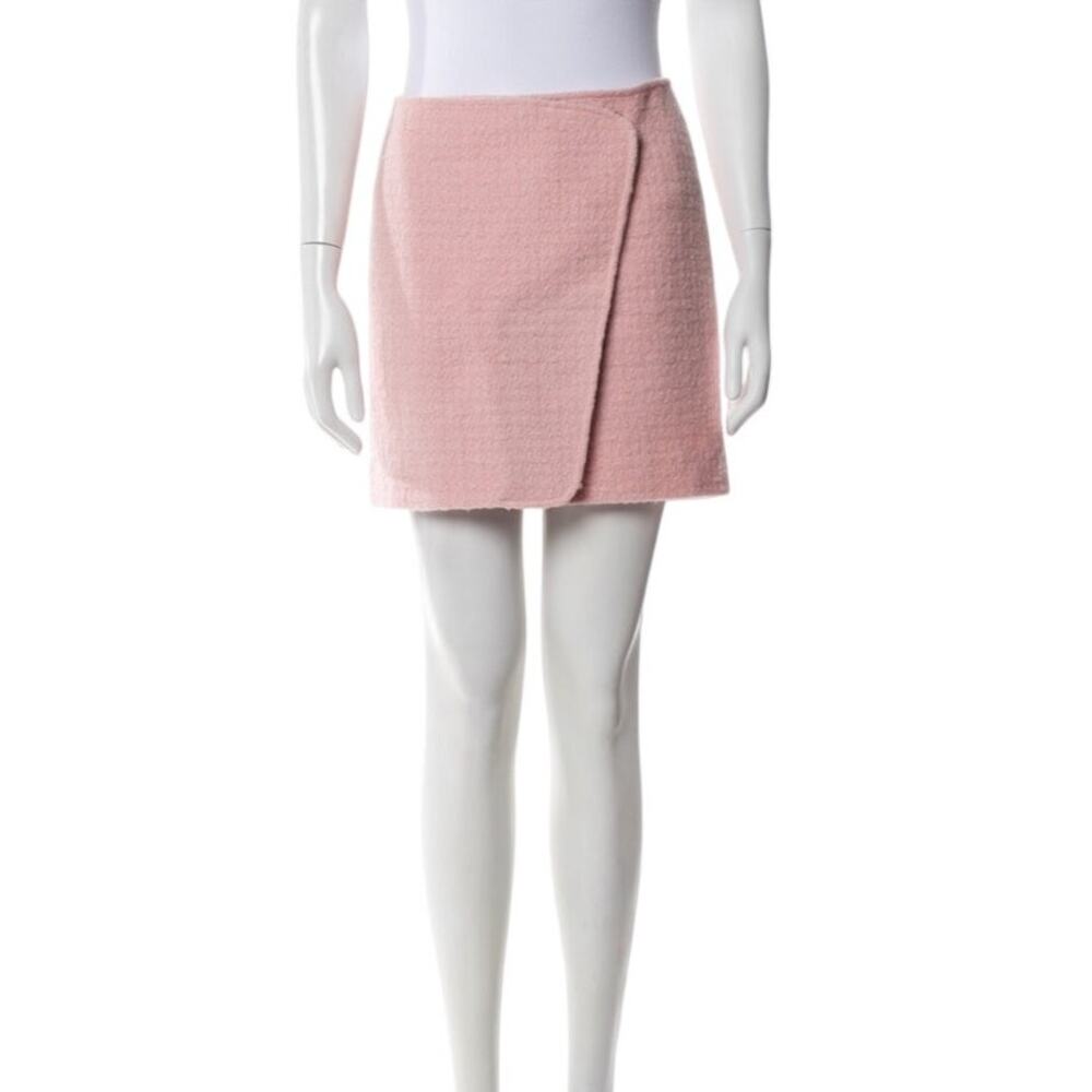 Missoni tweed pink mini skirt